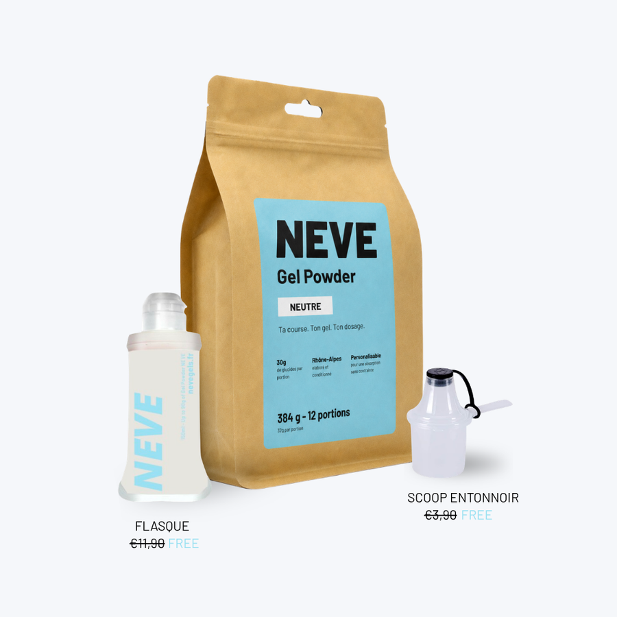 Gel Powder NEVE — saveur Neutre (à remplacer par une infographie)